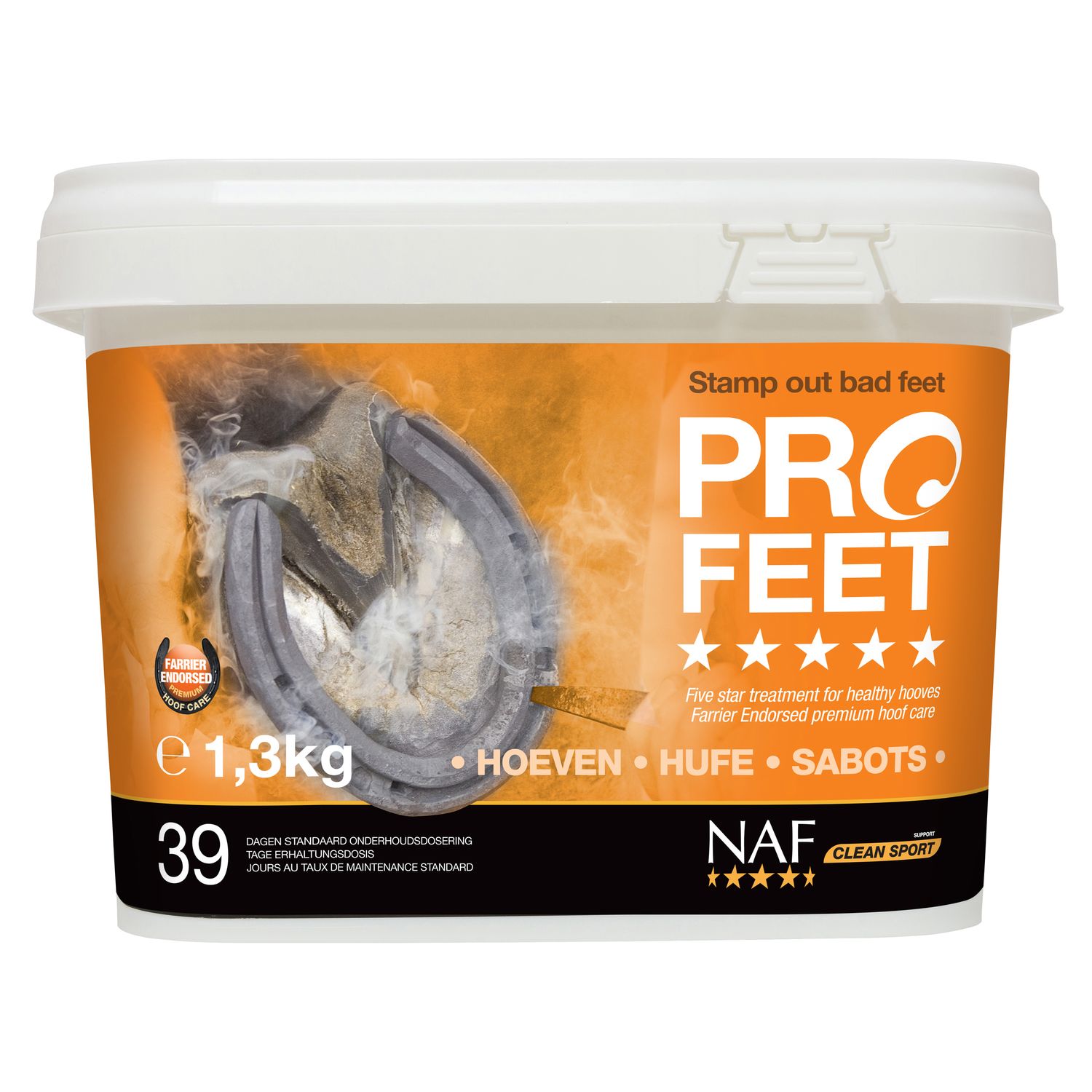 NAF ProFeet Powder - Größe 2.6 Kg
