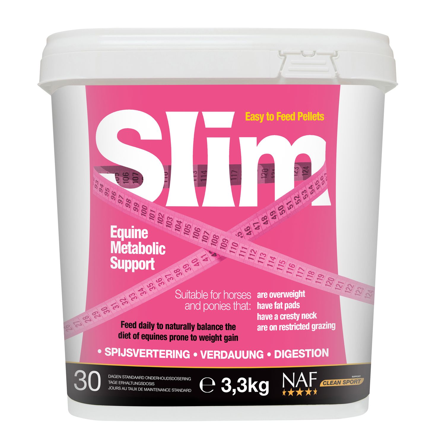 NAF Slim Pellets - Größe 3.3 Kg