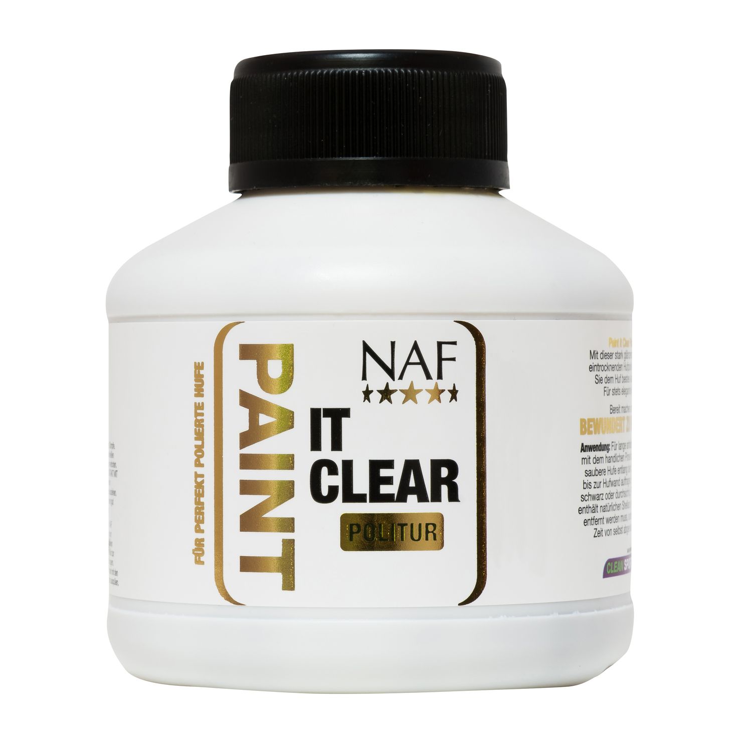 NAF Hufglanzpolitur Paint it Clear - Größe 250 ml