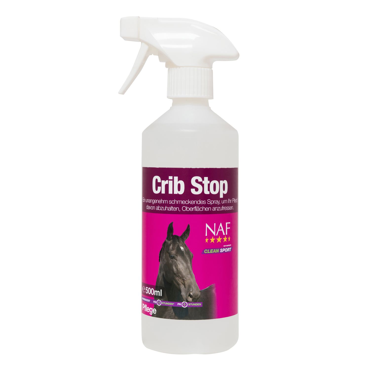 NAF Crib Stop Spray verhindert Koppen und Knabbern an Holz