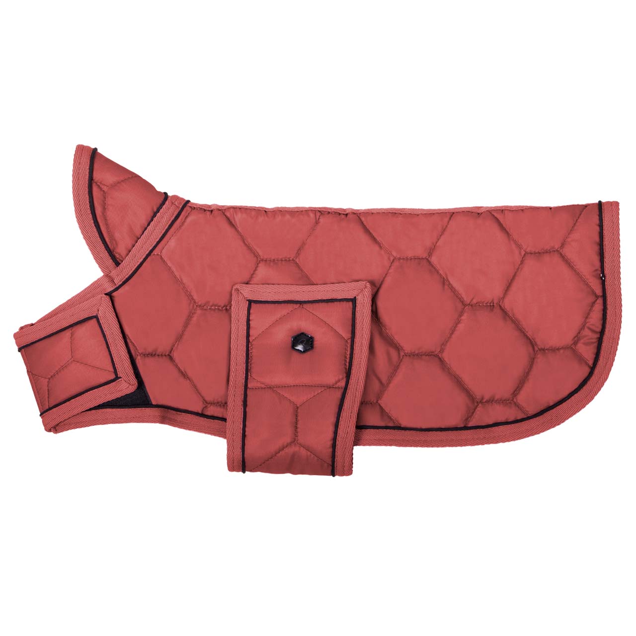 QHP Hundedecke Classy - dusty cedar, Größe 45 cm
