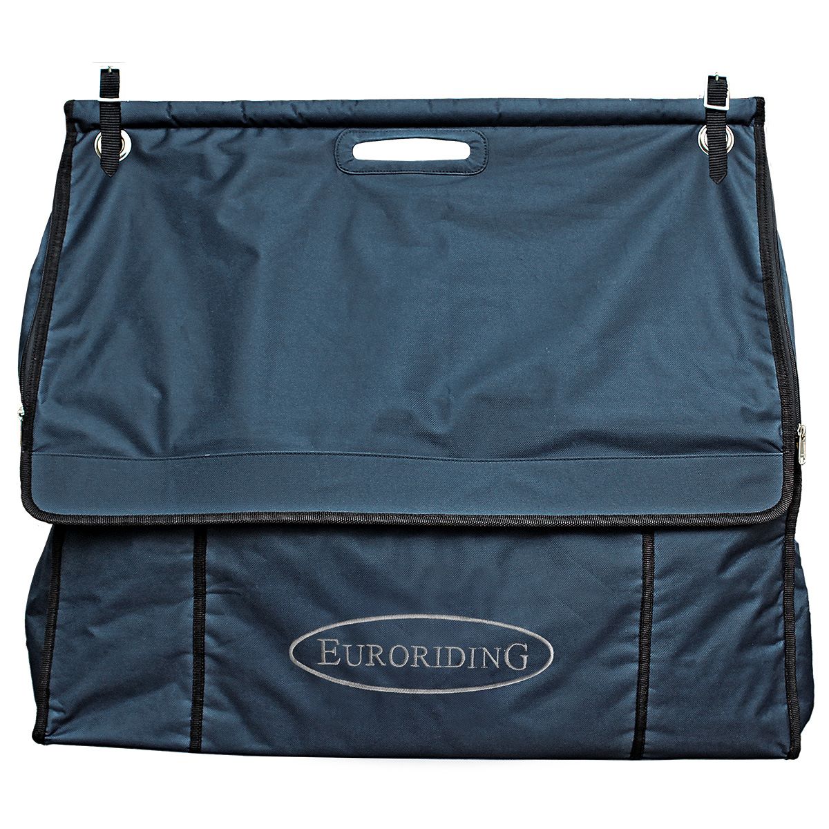 Euroriding Boxentasche mit Logo - blau