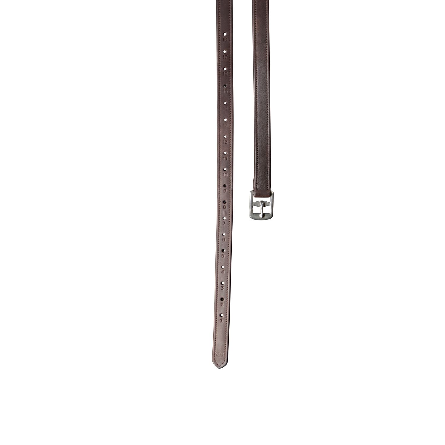 Döbert Farmer Steigbügelriemen m. Nyloneinlage - braun, Größe 155cm