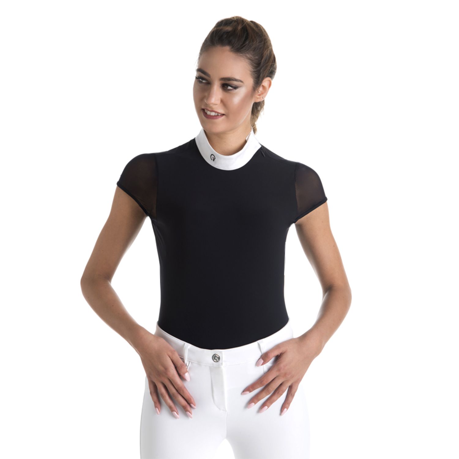 EGO7 Rita MC kurzarm Turniershirt Damen - navy/navy, Größe 32