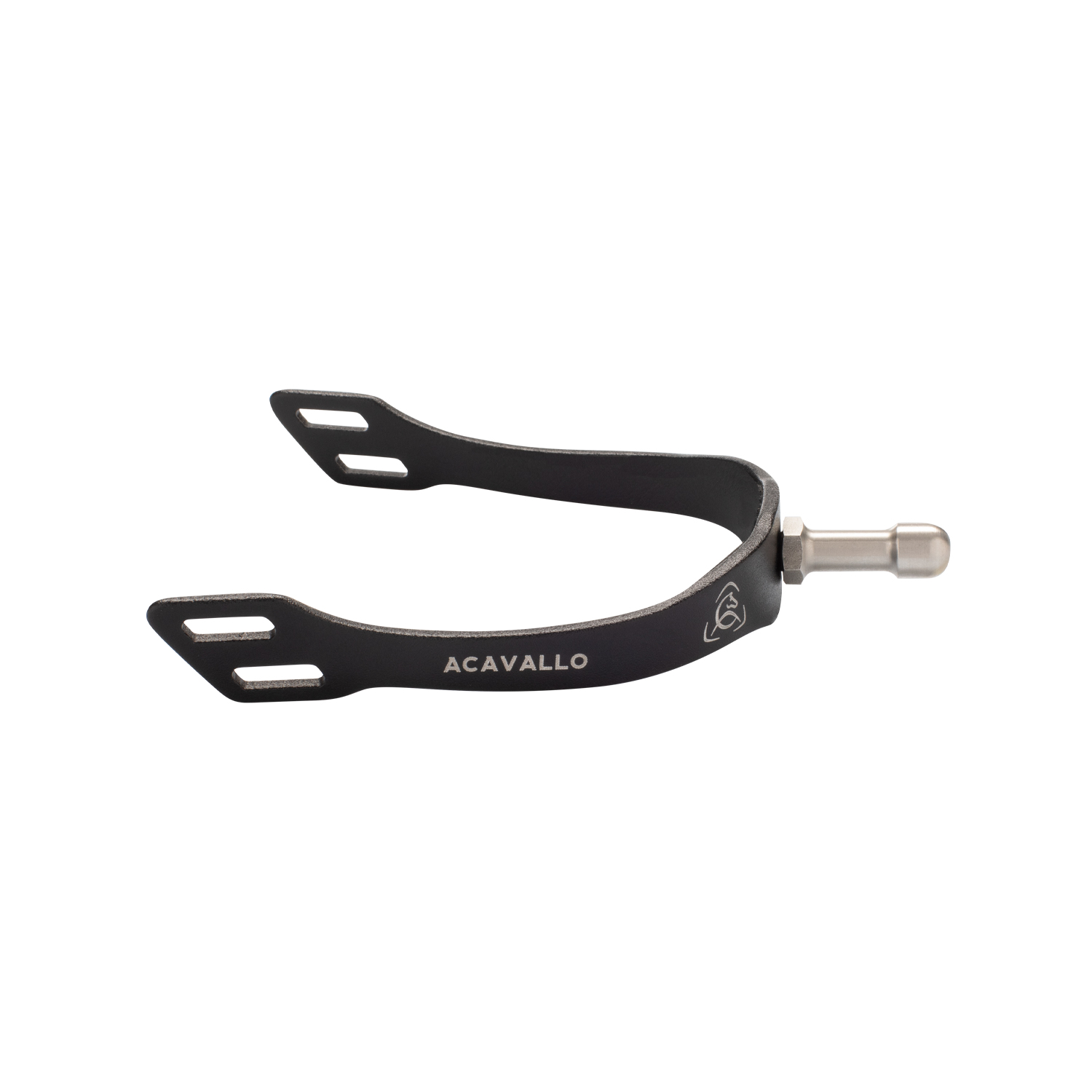 Acavallo Sporen englisch austauschbarer Dorn - black, Größe 25 mm