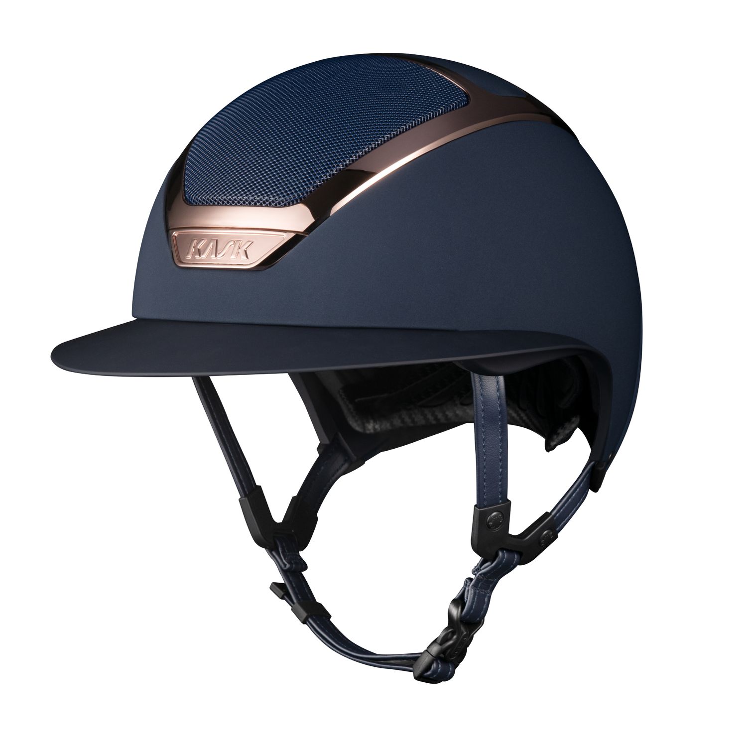 KASK Star Lady Chrome Reithelm inkl. Liner - navy/everyrose, Größe 54