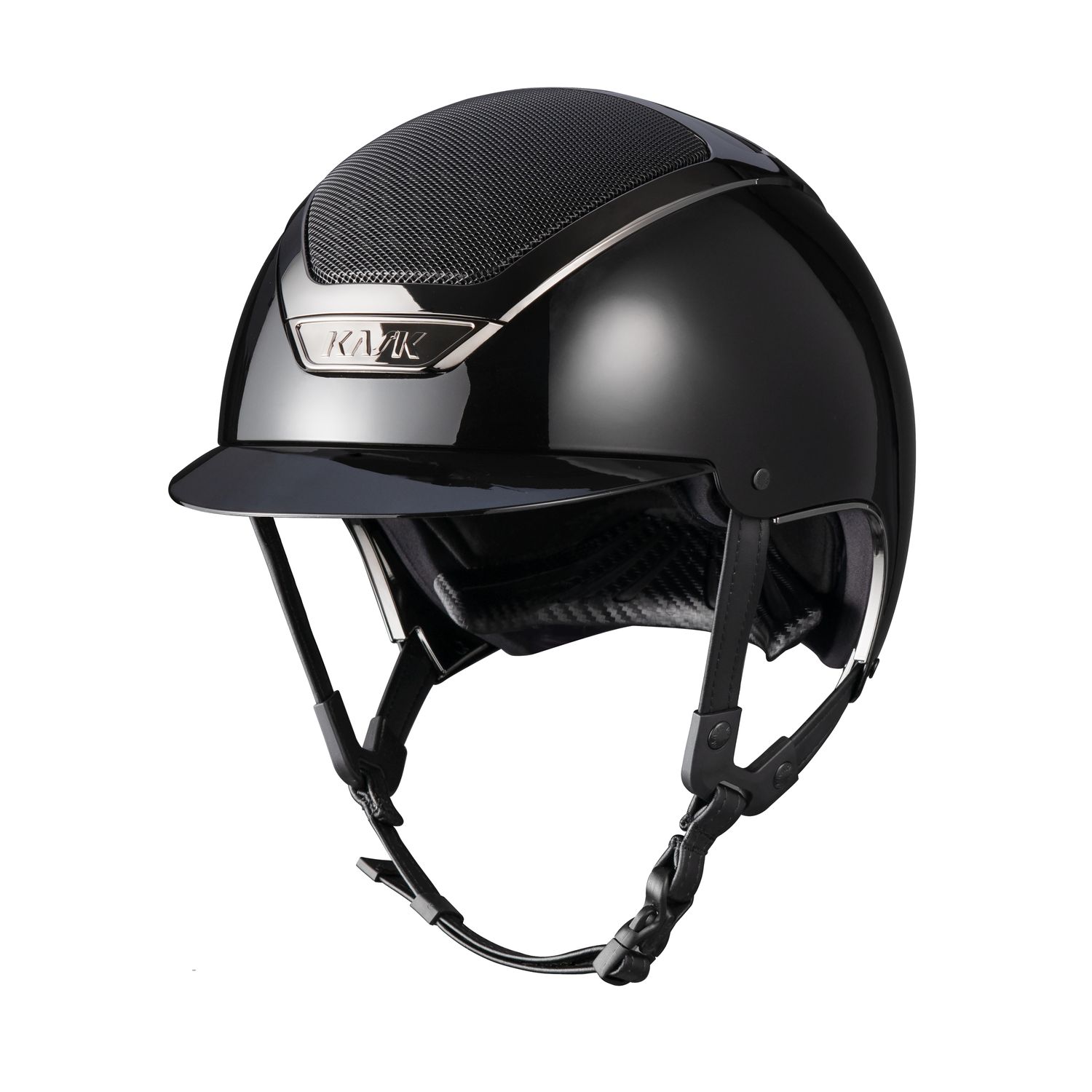 KASK Dogma Pure Shine Reithelm inkl. Liner - black, Größe 62