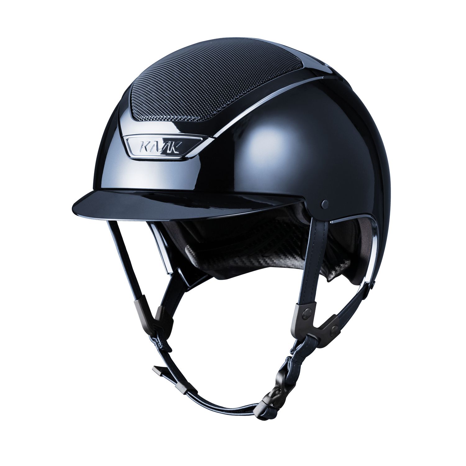 KASK Dogma Pure Shine Reithelm inkl. Liner - navy, Größe 57