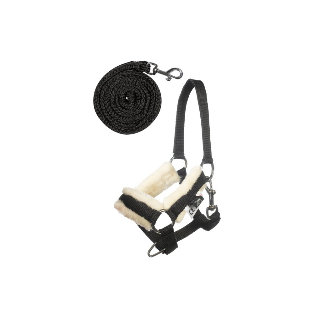 HKM Halfter und Strick- Hobby Horsing - schwarz