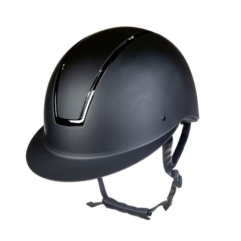 HKM Reithelm Lady Shield - schwarz/schwarz, Größe S=52-54cm