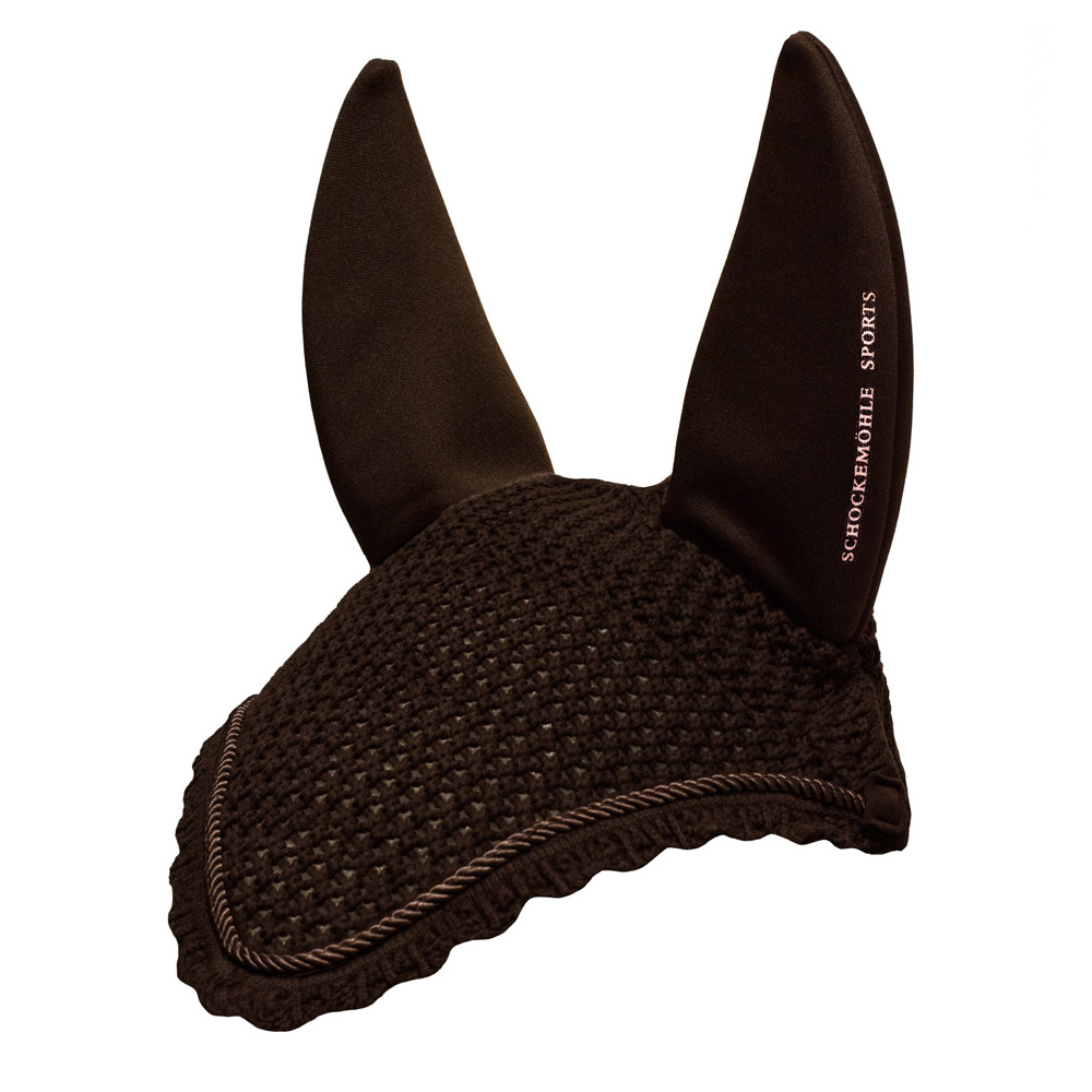 Schockemöhle Air Silent Fly Veil Style Fliegenohren - chocolate, Größe VB