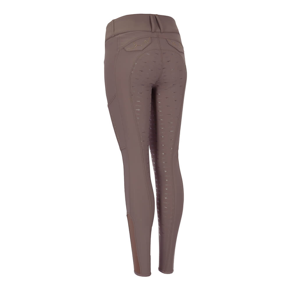 Schockemöhle Noelle FS Silikon-Ganzbesatz Reithose Damen - taupe, Größe 36