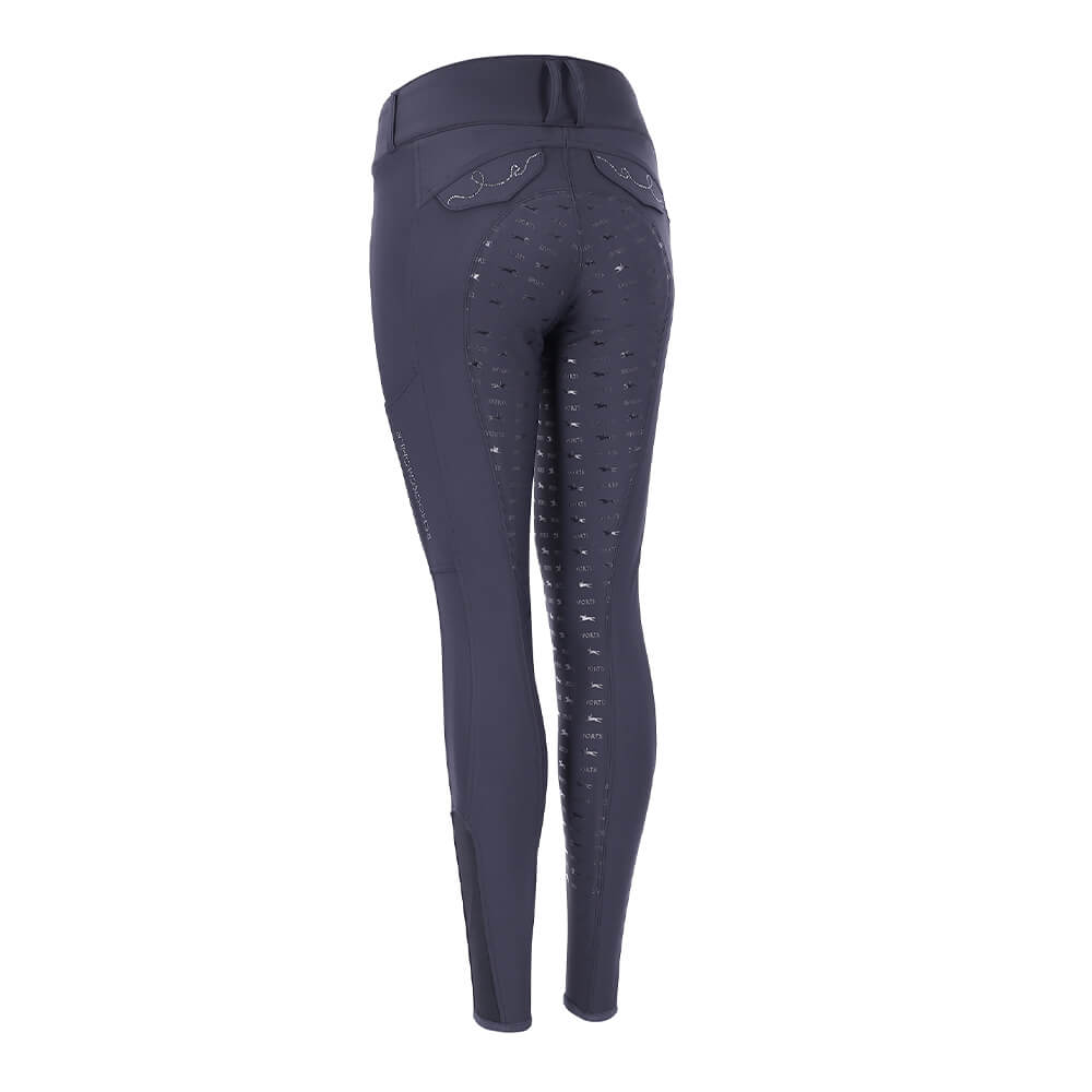 Schockemöhle Noelle FS Silikon-Ganzbesatz Reithose Damen - dark blue, Größe 44