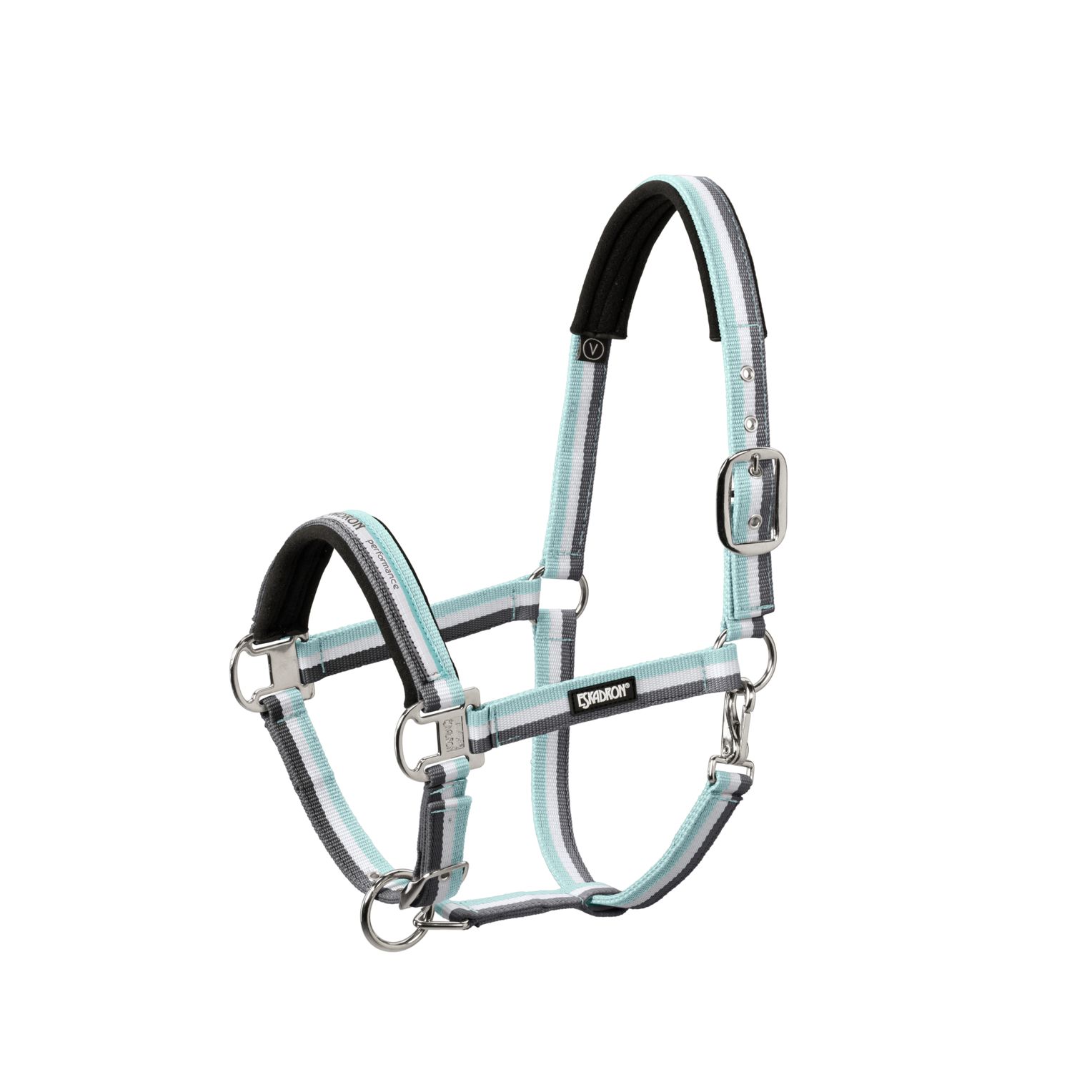 Eskadron Basic Pin Buckle Halfter - aqua, Größe Pony 1