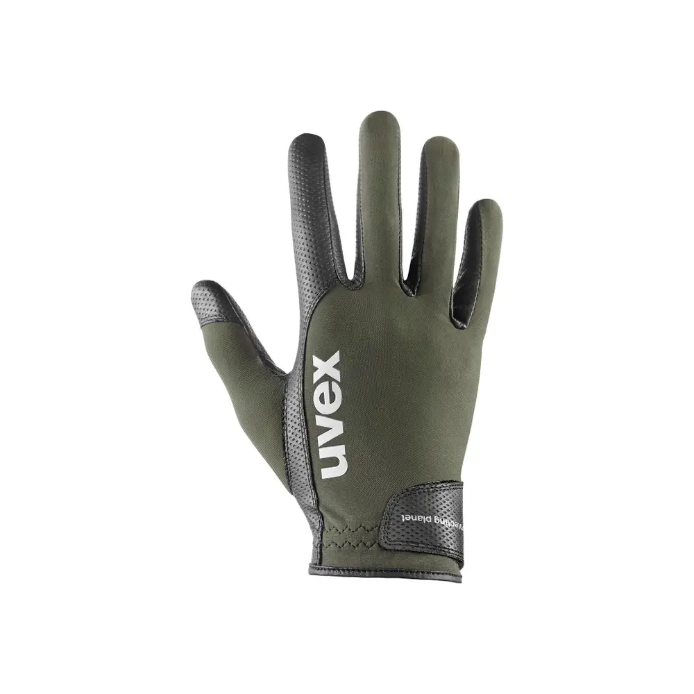 Uvex Reithanschuhe vida planet - black/olive, Größe 11