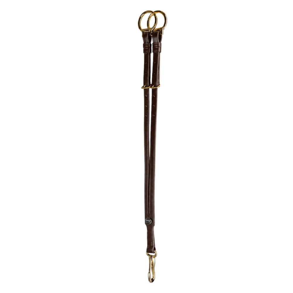 Passier Martingalgabel offen - havanna/messing