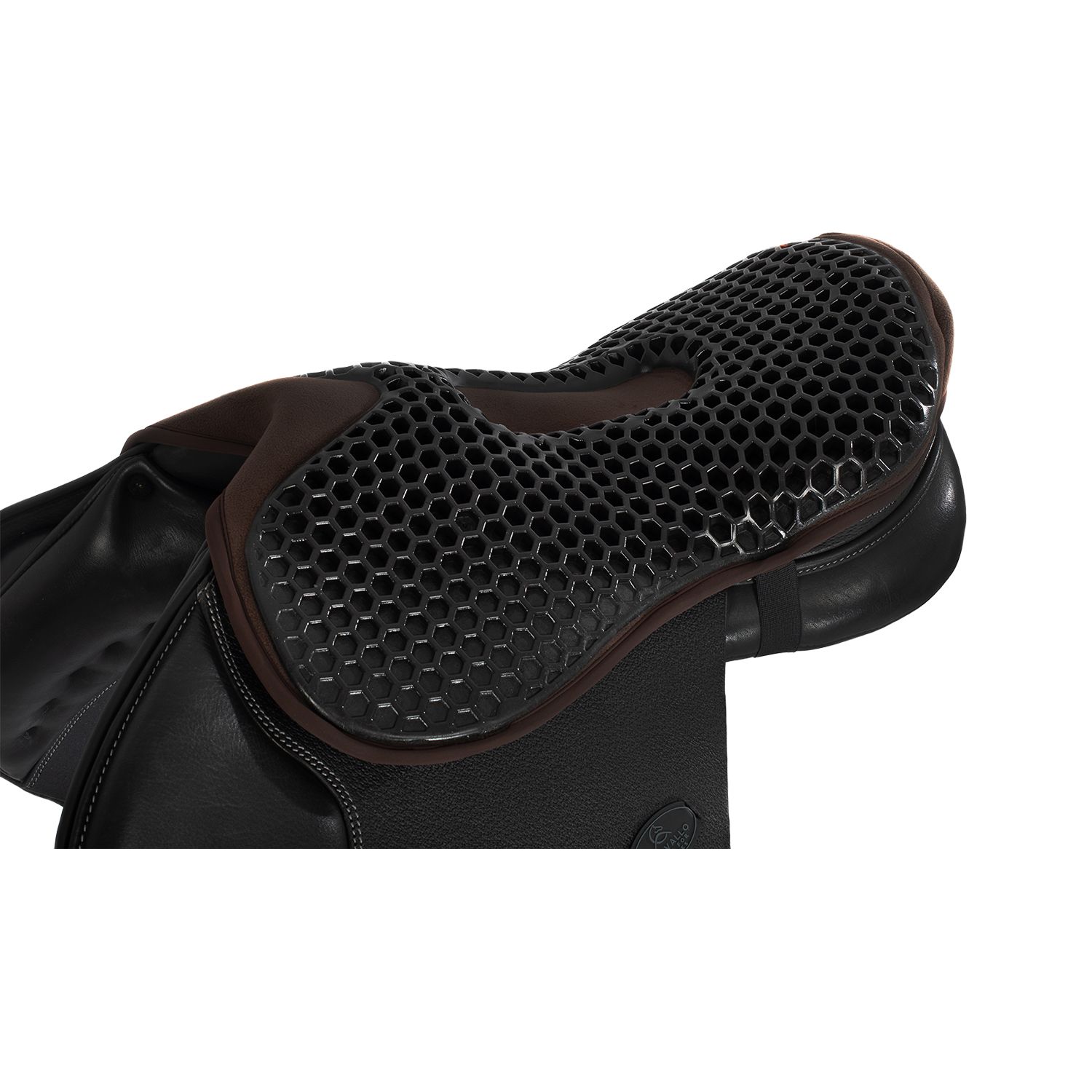 Acavallo Sattelsitzkissen Jump Gel Out Ortho-Pubis 20mm - braun, Größe M