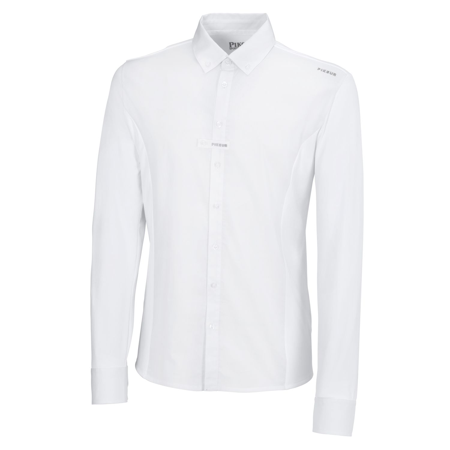 Pikeur Herren Turniershirt - white, Größe 42