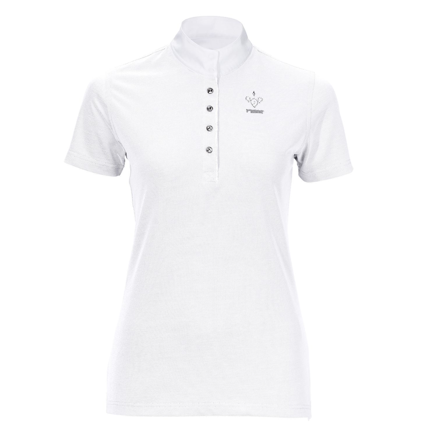 Pikeur Turniershirt Damen - white, Größe 44