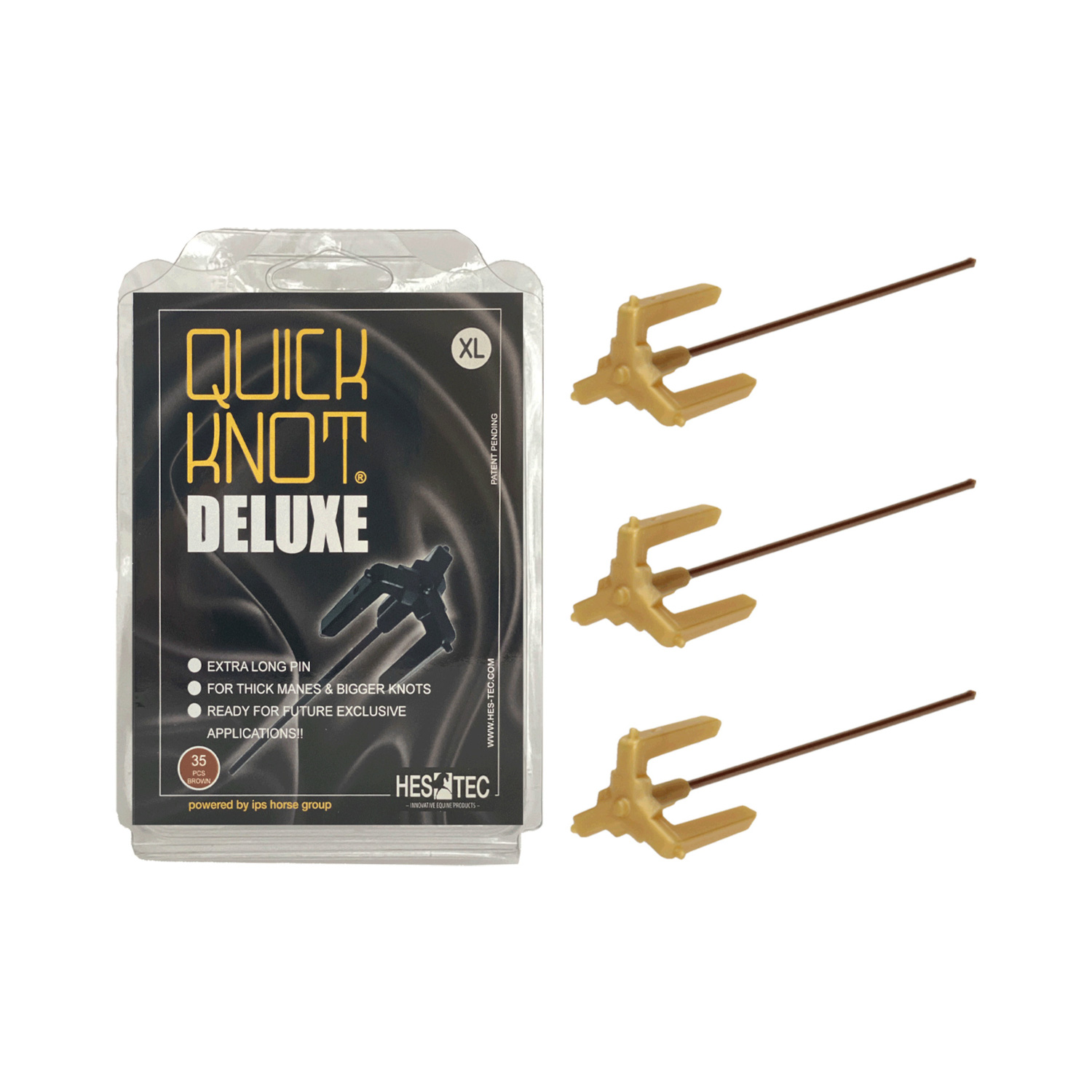 Waldhausen Einflechthilfe Quick Knot Deluxe XL - braun