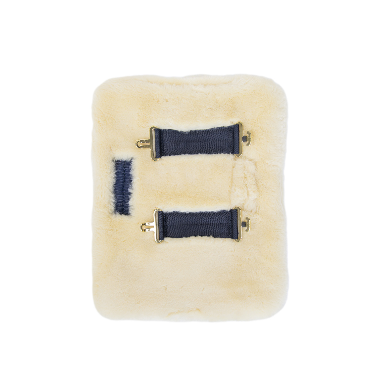 Kentucky Horsewear Expander Vegan Sheepskin Brustschutz - natur