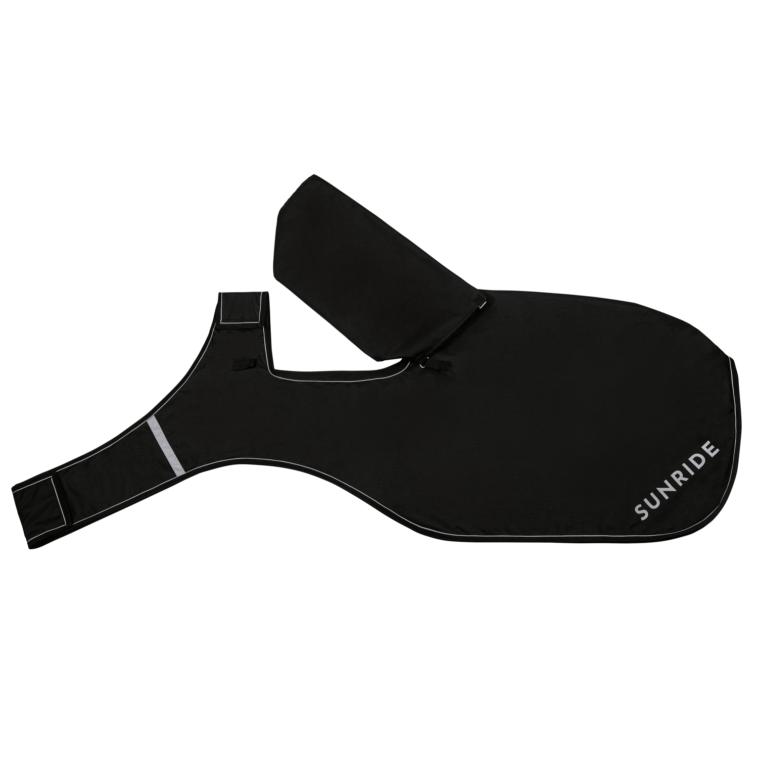 Sunride Derby Ausreitdecke 0g 600D - schwarz, Größe 135 cm