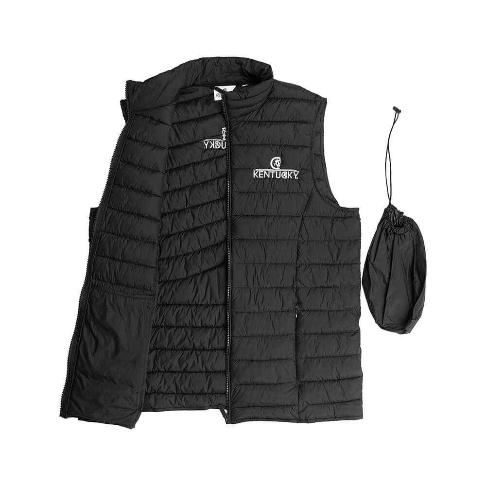 Kentucky Horsewear Herren Weste - black, Größe L