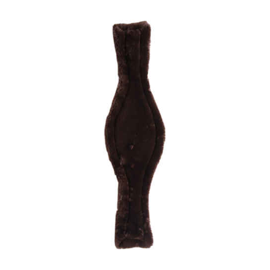 Kentucky Horsewear Gurtschoner für anatomischen Gurt mit Schaffell - braun, Größe 130cm