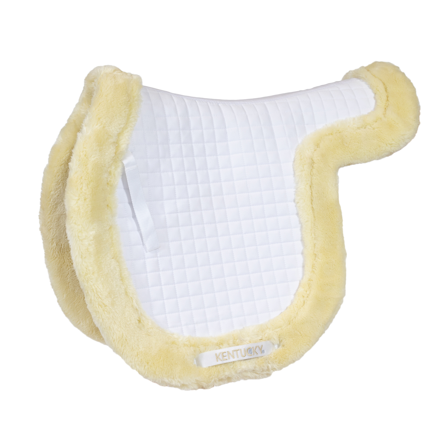 Kentucky Horsewear Saddle Pad Hunter vegan Sheepskin - natur