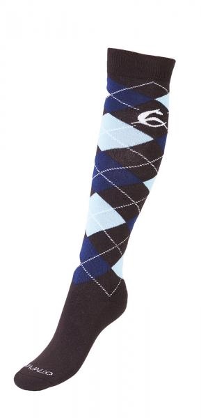Acavallo Strümpfe Cotton Diamond - braun, Größe 43-46