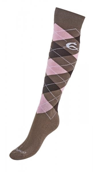 Acavallo Strümpfe Cotton Diamond - pink, Größe 43-46