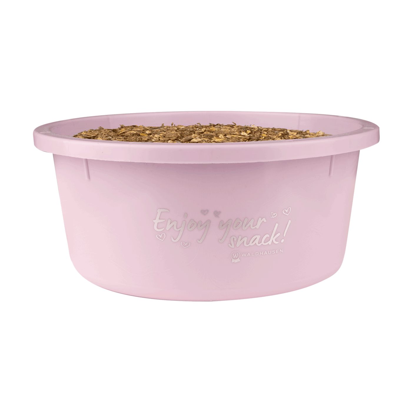 Waldhausen kleine Futterschale "Enjoy your snack" mit Deckel - linnea rosa