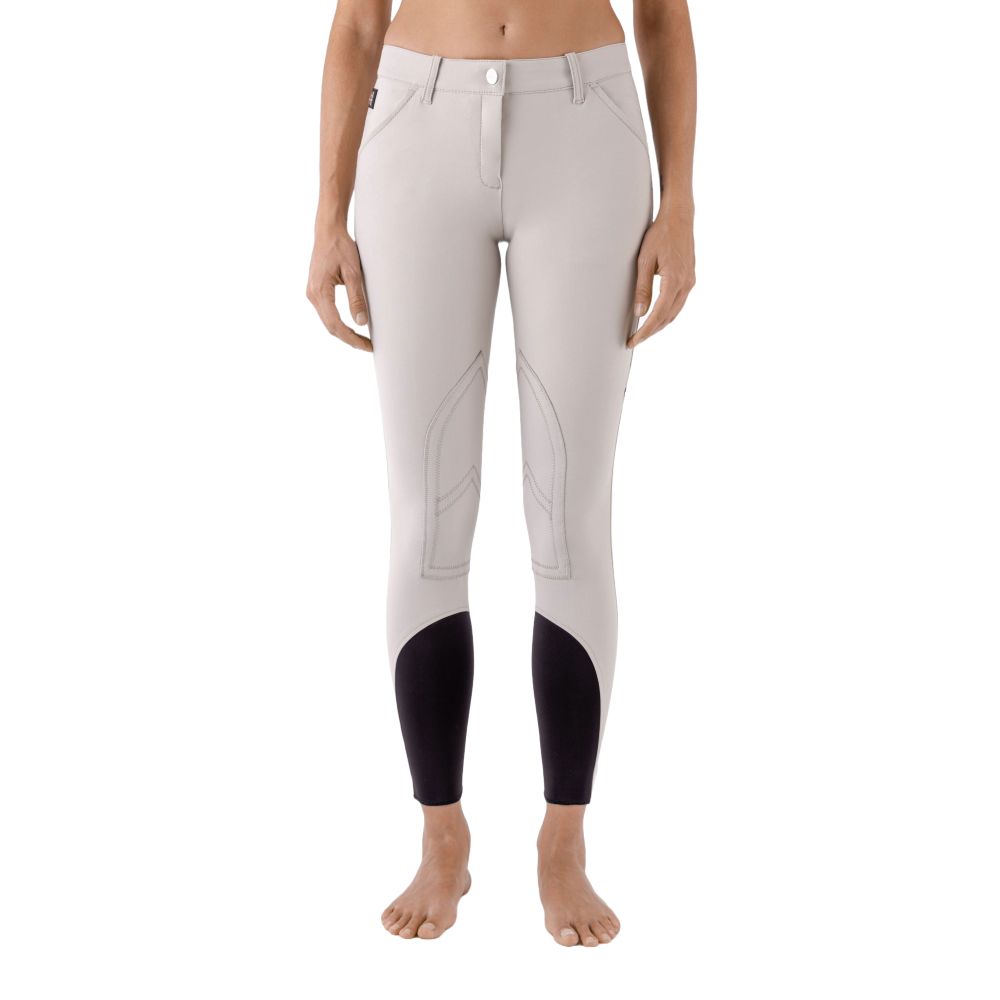 Equiline Boston Kniebesatz Reithose Damen - beige, Größe 44