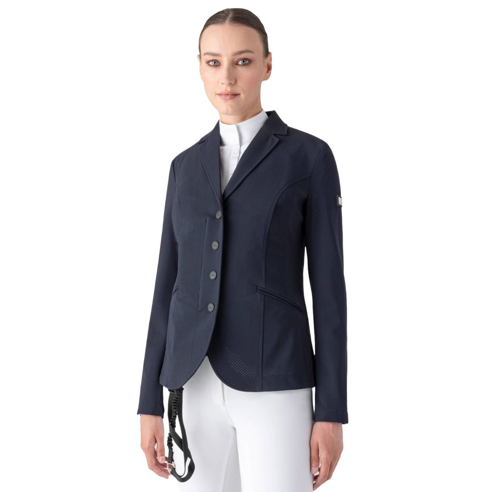 Equiline Cozyc Turnierjacket Damen - blue, Größe 44