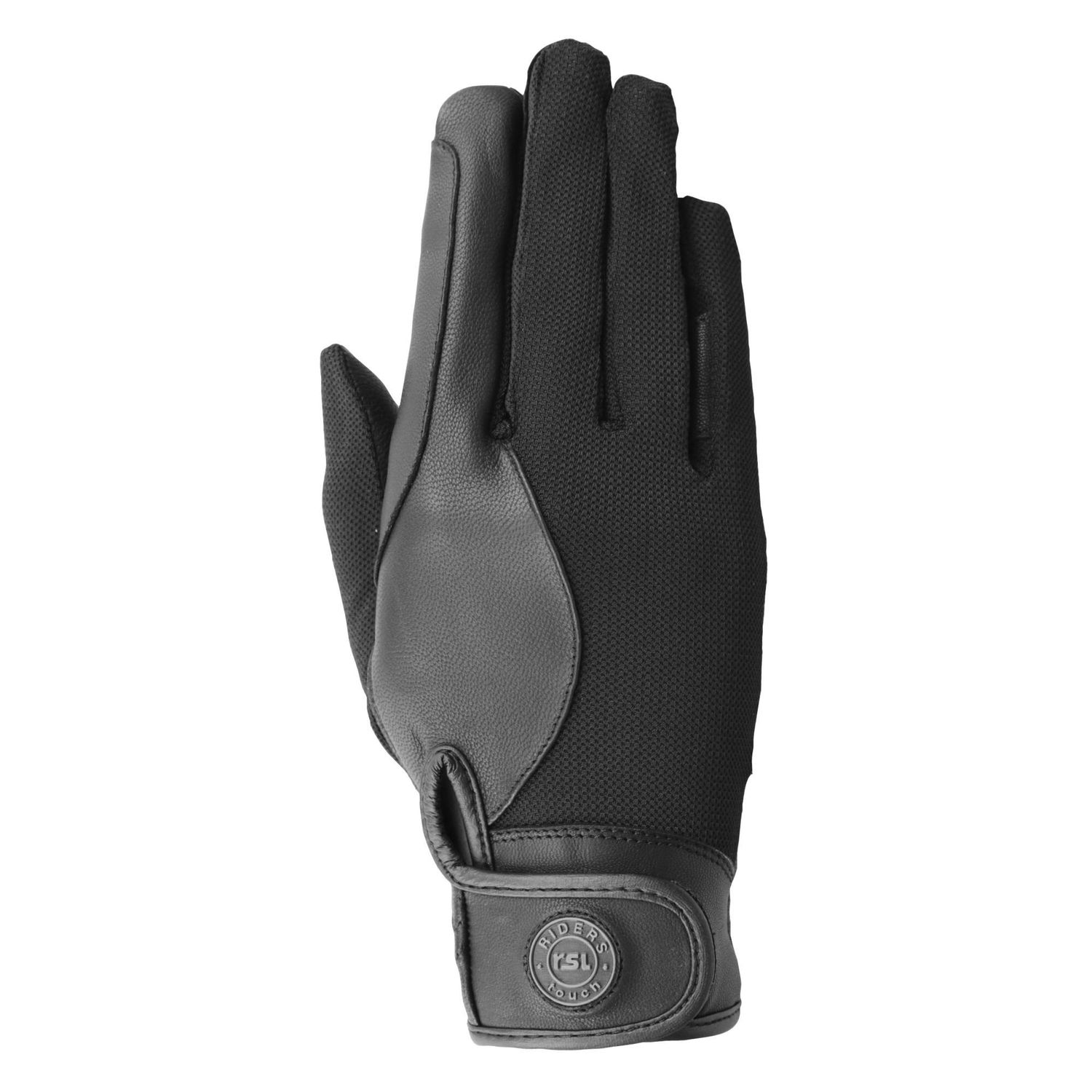 RSL Osaka Reithandschuhe aus Ziegenleder - schwarz, Größe 6/2XS