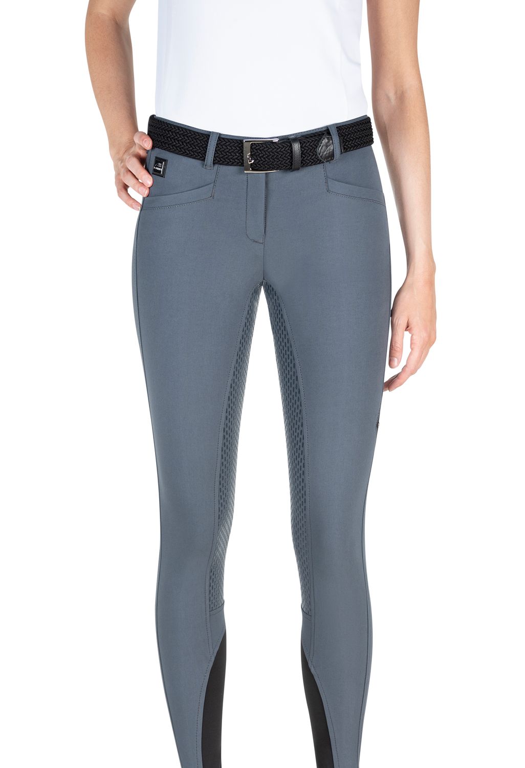 Equiline Cedar X-Grip Ganzbesatzreithose Damen - grau, Größe 36