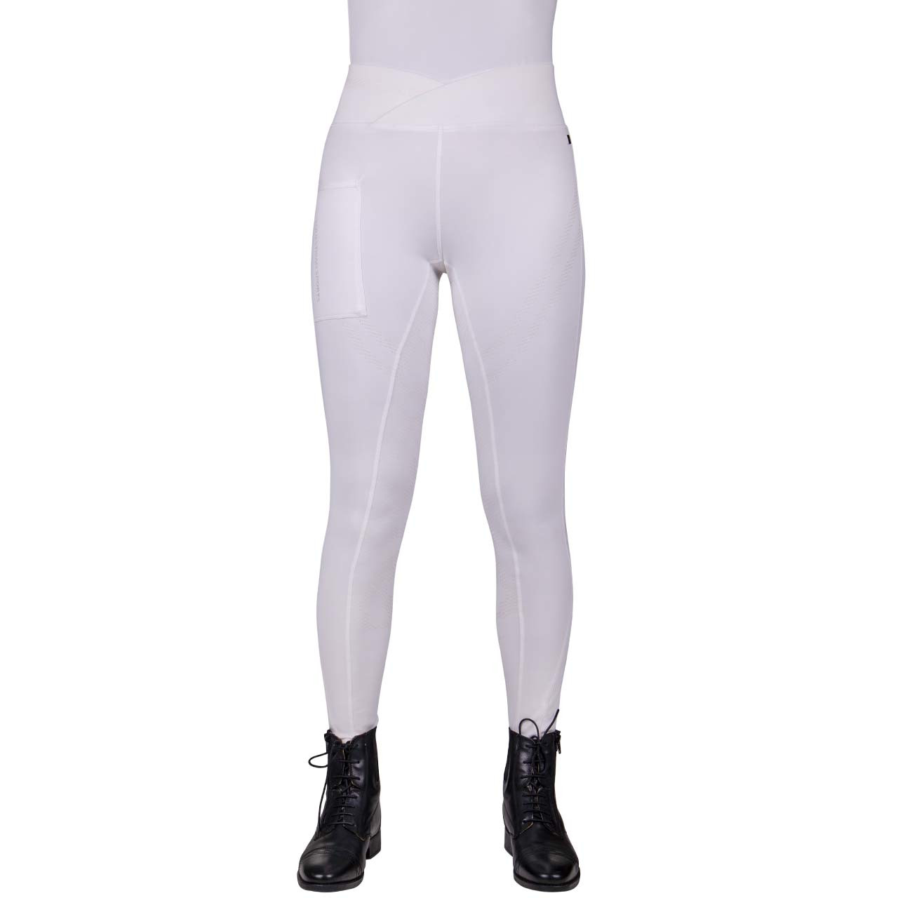 QHP Reitlegging Raquel Vollbesatz - weiß, Größe 42