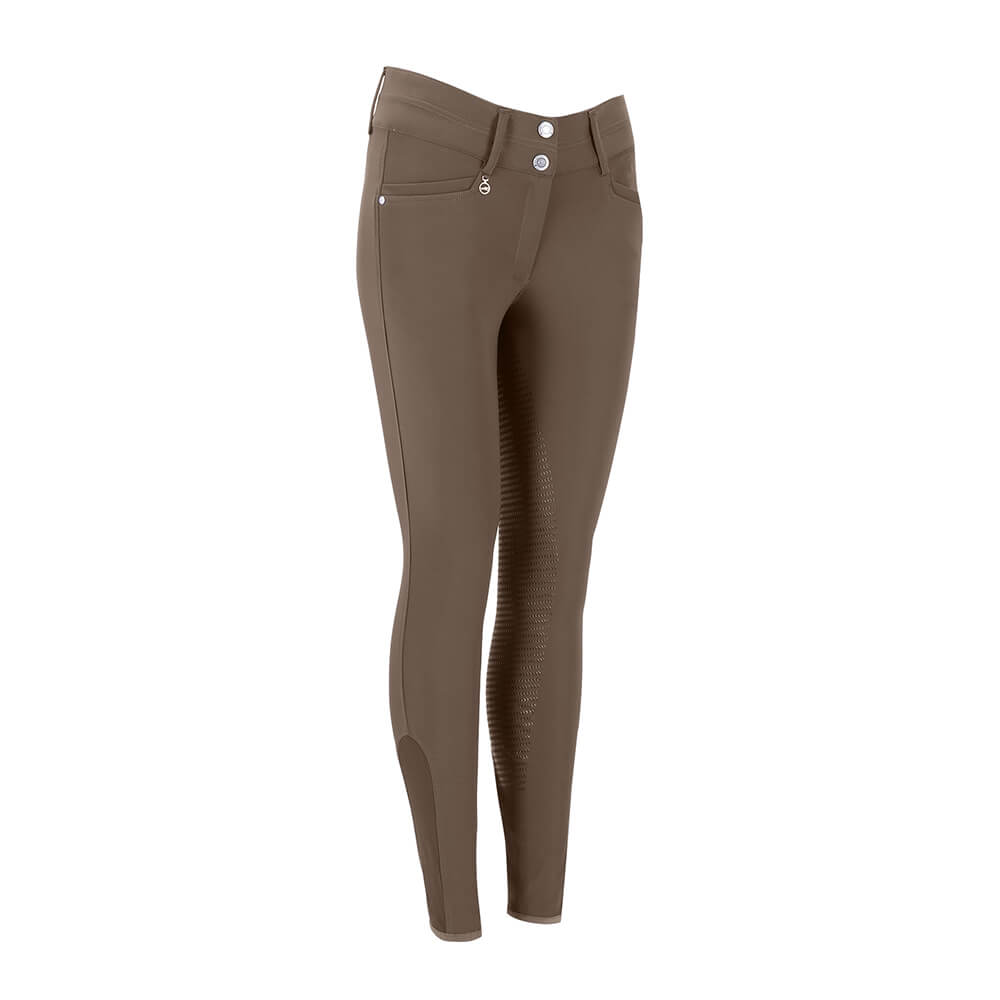 Schockemöhle Summer Alexa FS Ganzbesatz Reithose Damen - taupe, Größe 42
