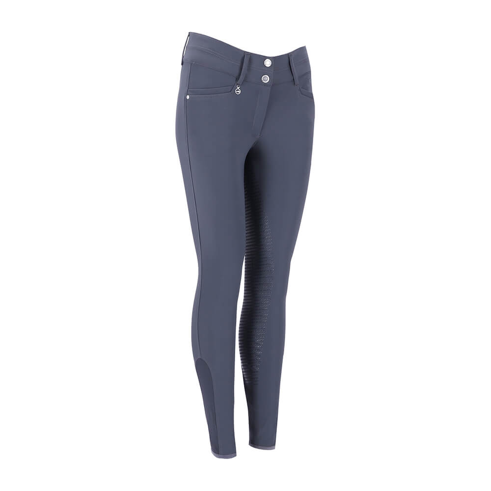 Schockemöhle Summer Alexa FS Ganzbesatz Reithose Damen - graphite, Größe 46