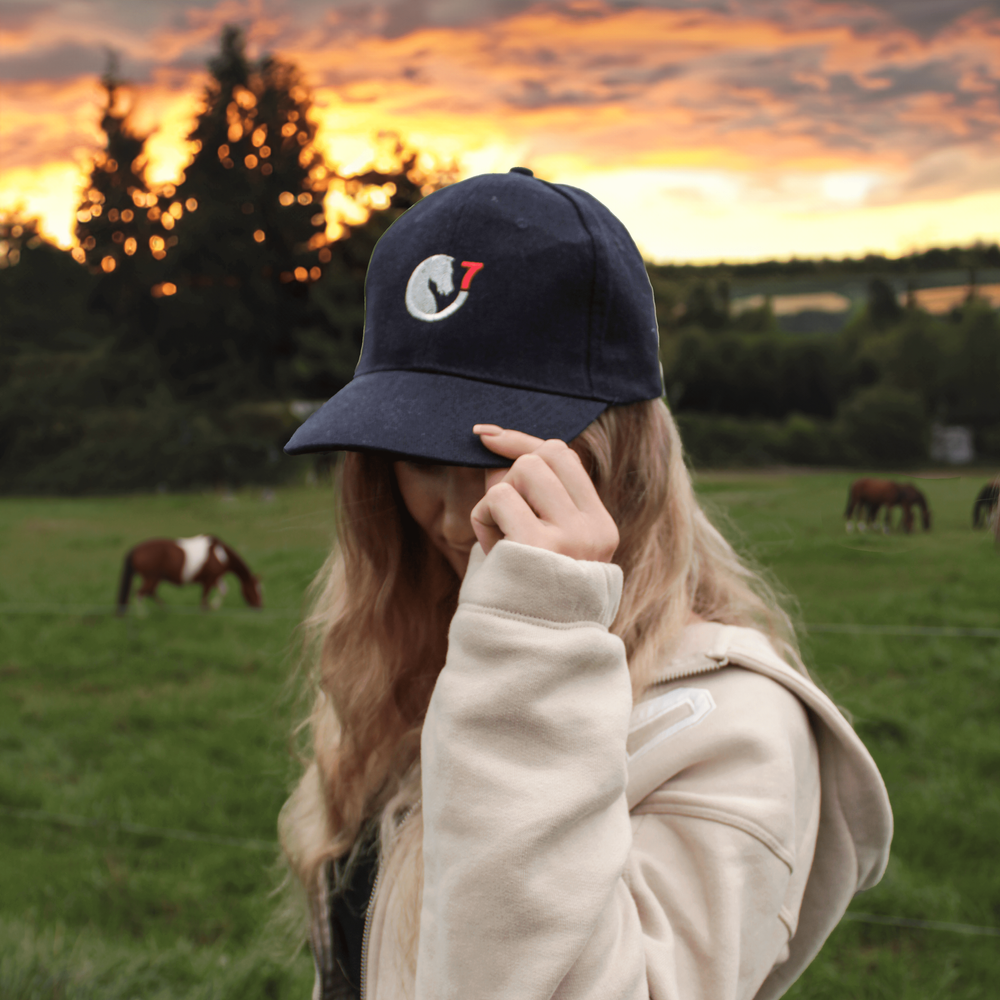 HorSeven Sandwich Basecap Unisex - navy/white
