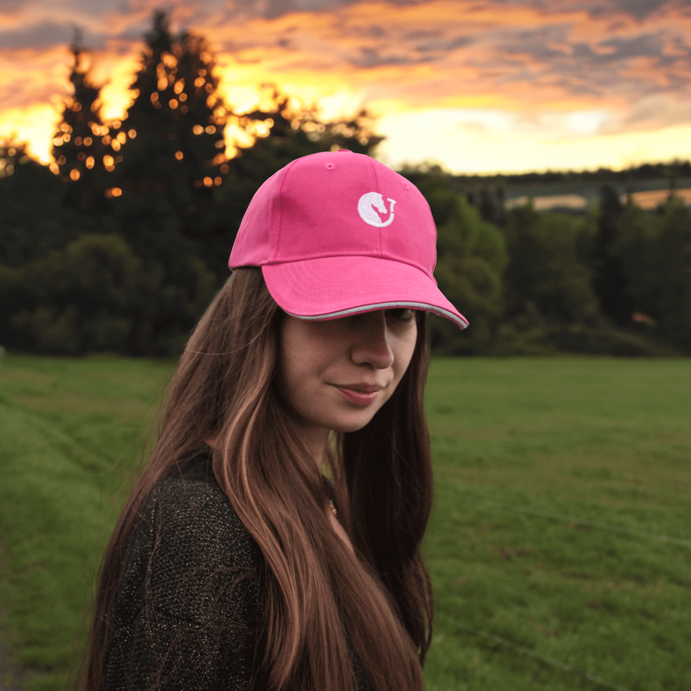 HorSeven Sandwich Basecap Unisex - pink/white