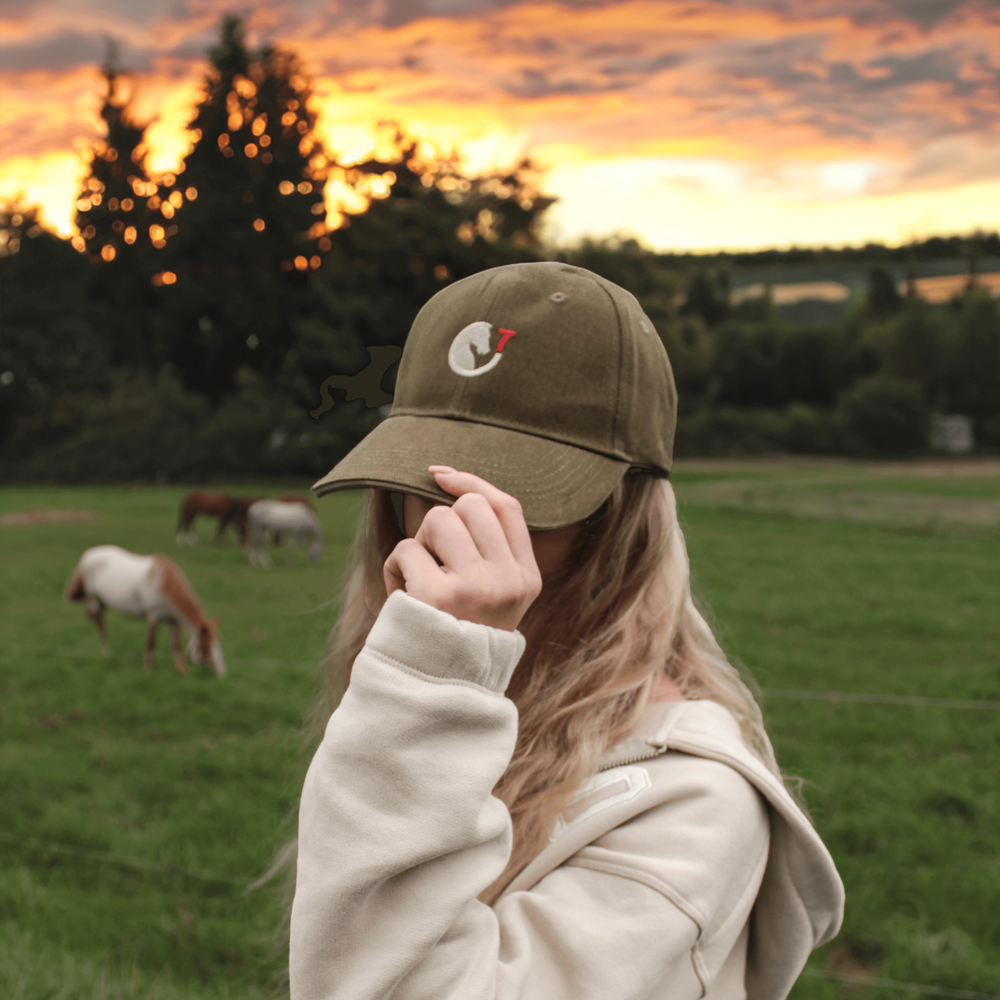 HorSeven Sandwich Basecap Unisex - olive/beige