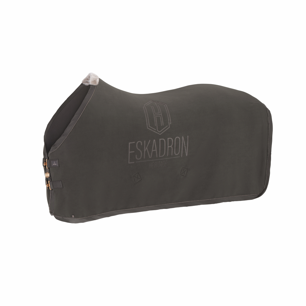 Eskadron Heritage 23/24 Fleece Stamp Shetty Abschwitzdecke - basalt grey, Größe XXXS