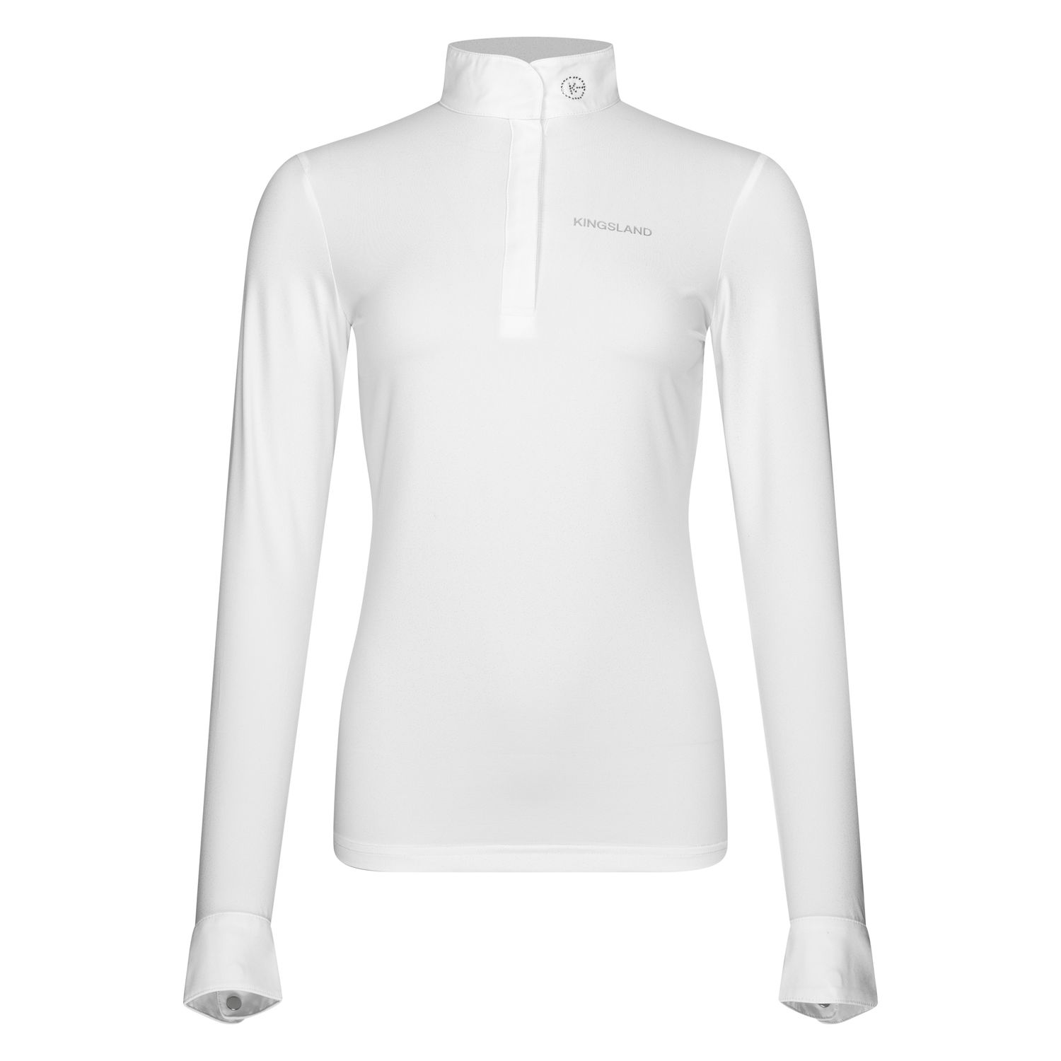 Kingsland KLgloria Turniershirt Damen - weiß, Größe L