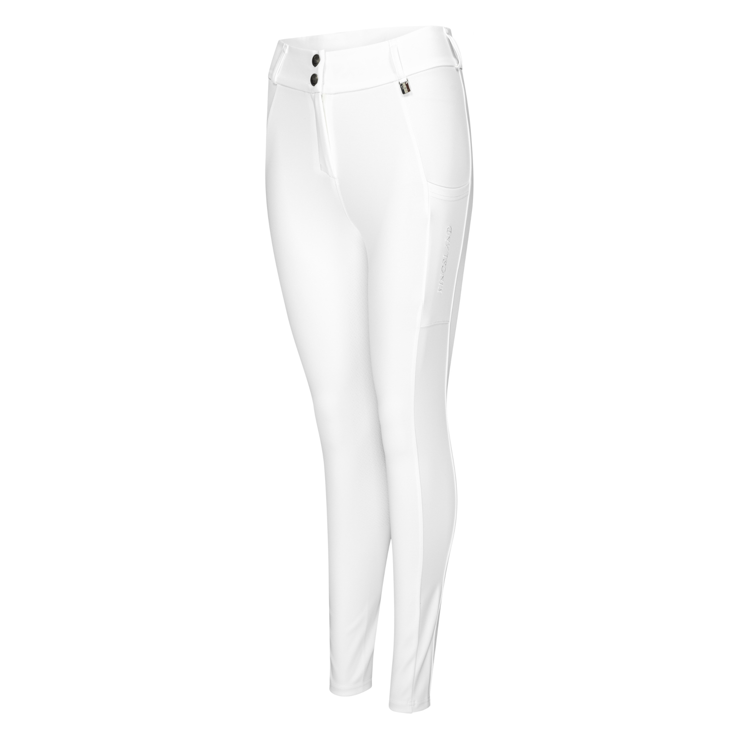 Kingsland Classic KLkaya F-Tec6 Vollgrip Reithose Damen - white, Größe 32
