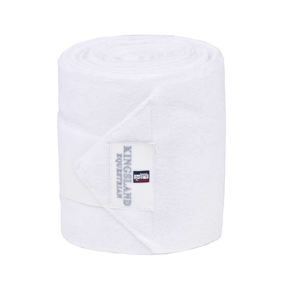 Kingsland Classic Fleece Bandagen 2er Pack - white