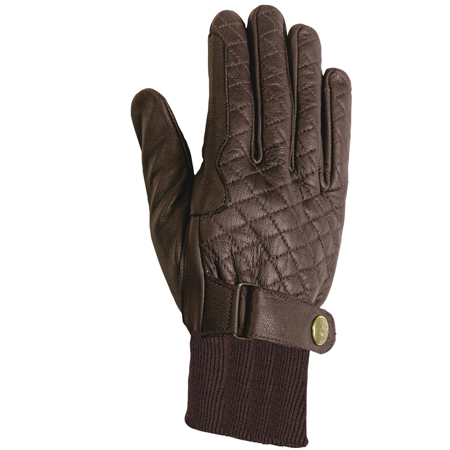 RSL Kitzbühel Winterhandschuhe Leder - braun, Größe S