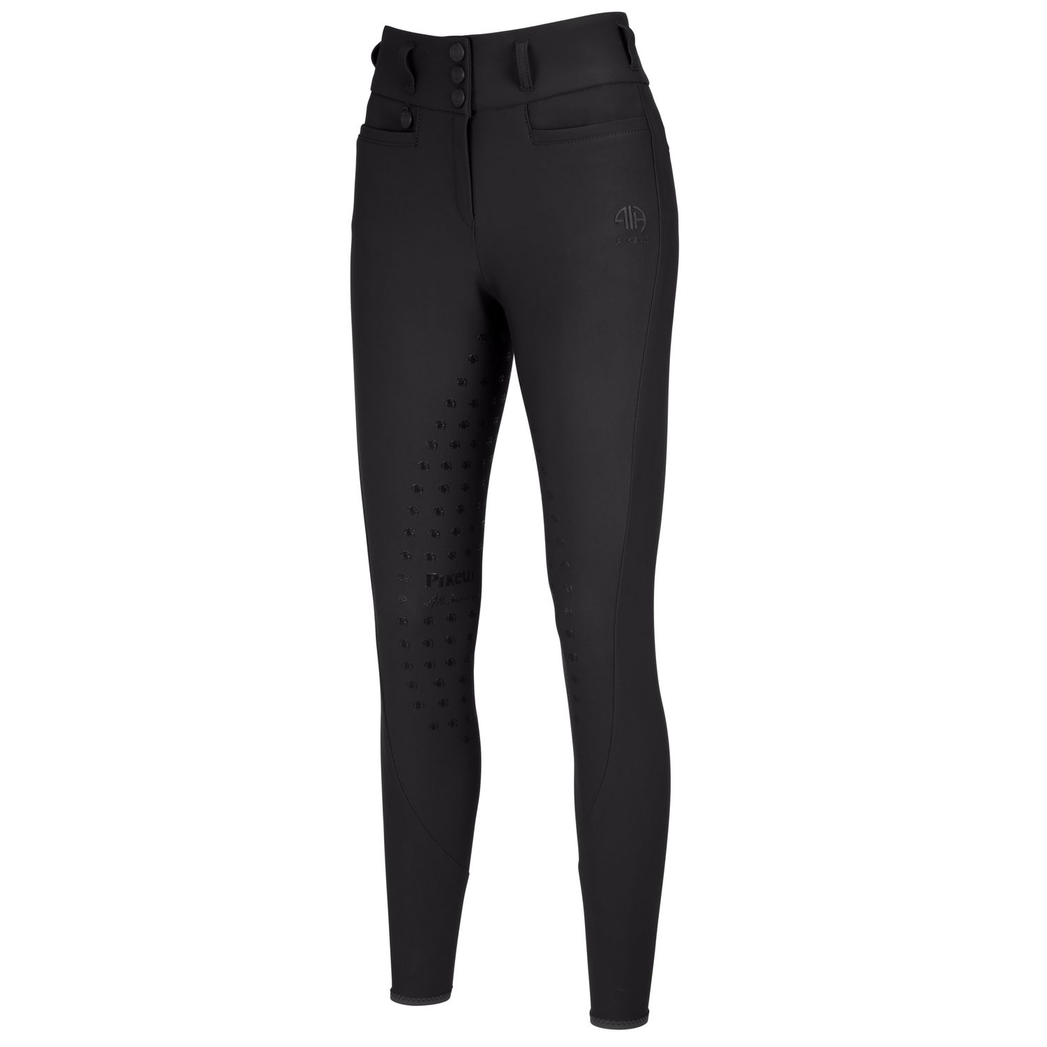 Pikeur Linn SD Highwaist Vollgrip Reithose Damen - black, Größe 40