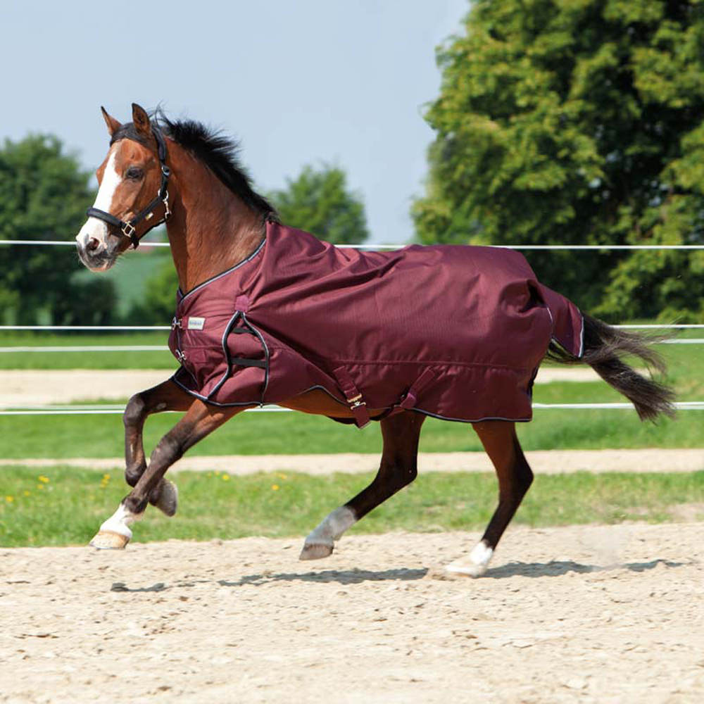 Kavalkade Outdoordecke Alaska IV Fleece - bordeaux, Größe 125cm