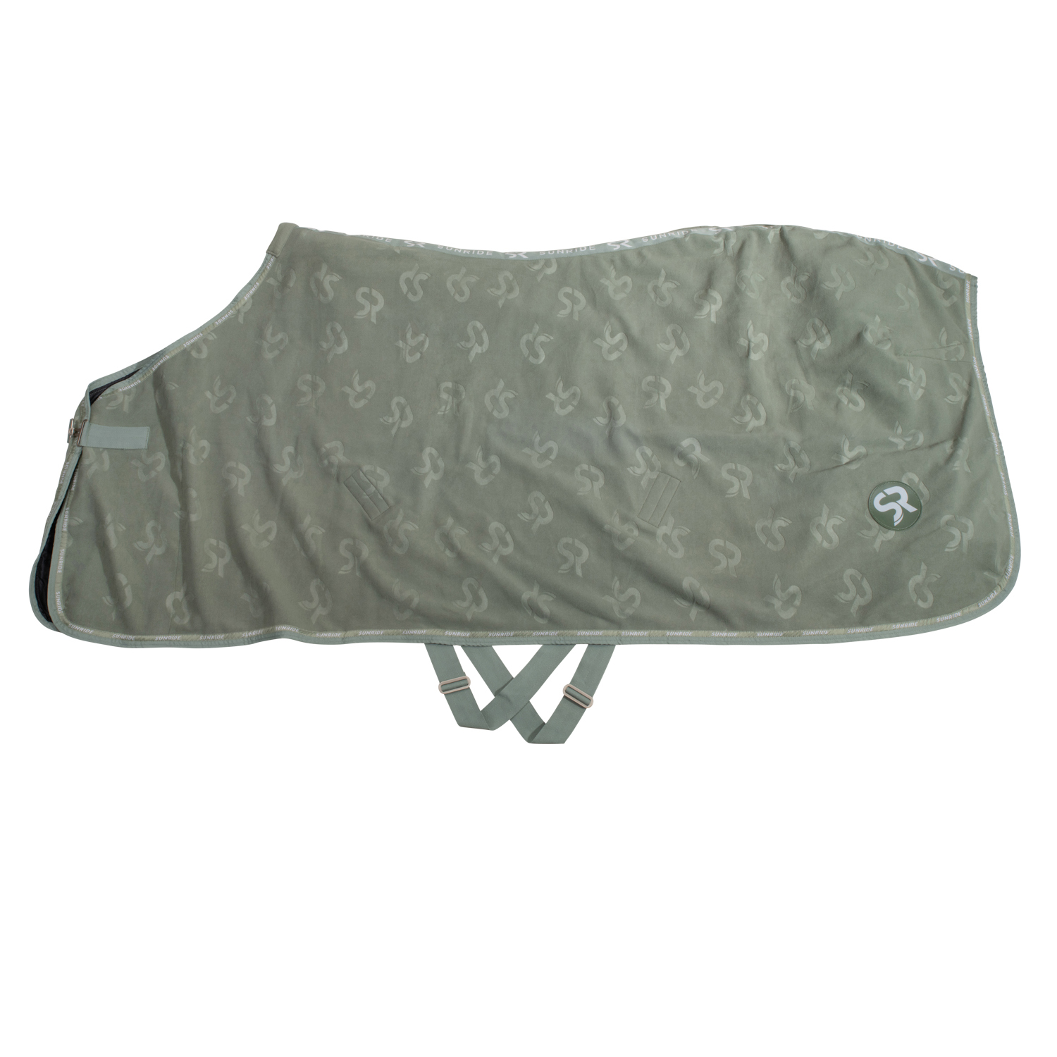 Sunride Abschwitzdecke Wellington - olive, Größe 125 cm